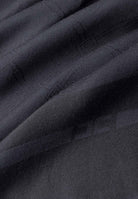 ELISABETTA FRANCHI Pashmina nera da donna con lavorazione jacquard a rombi SC03F51E2 110 ELISABETTA FRANCHI 