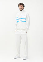 Pantalone sportivo Monogram bianco da uomo JP4429 . ADIDAS ORIGINALS 