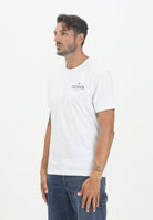 TOMMY HILFIGER T-shirt a manica corta bianca da uomo con logo MW0MW39355YBR  TOMMY HILFIGER 