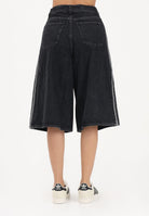 ADIDAS ORIGINALS Bermuda Firebird in denim nero da donna KD2916 . ADIDAS ORIGINALS 