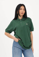 LACOSTE Polo verde per uomo e donna con patch logo coccodirllo 1212 132 LACOSTE 