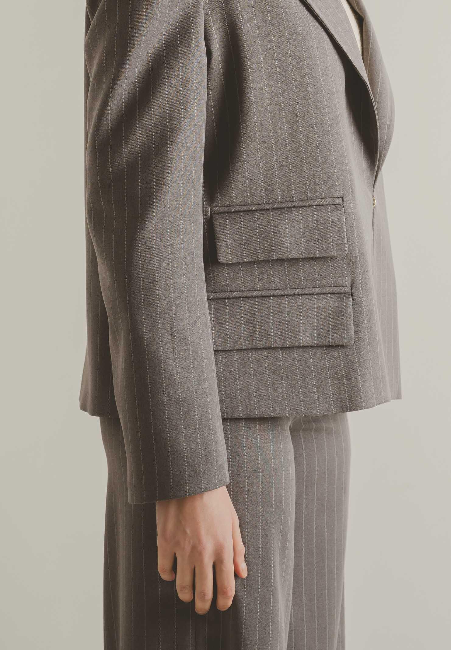 SANTAS Giacca OMBRE grigia da donna PV2619 GR SANTAS 