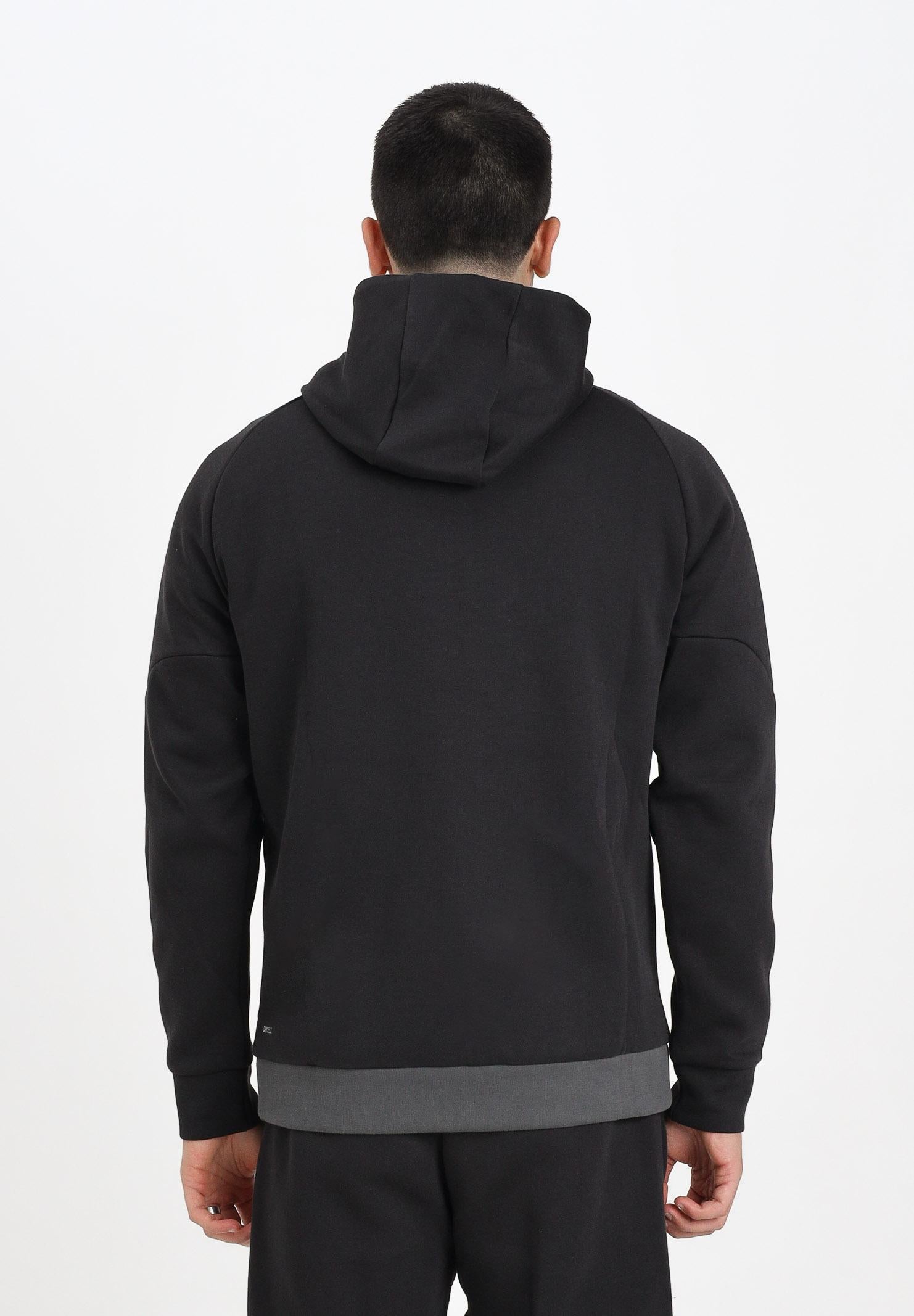 PUMA Felpa con zip AC Milan PUMATECH nera e grigia da uomo 782394 04 PUMA 