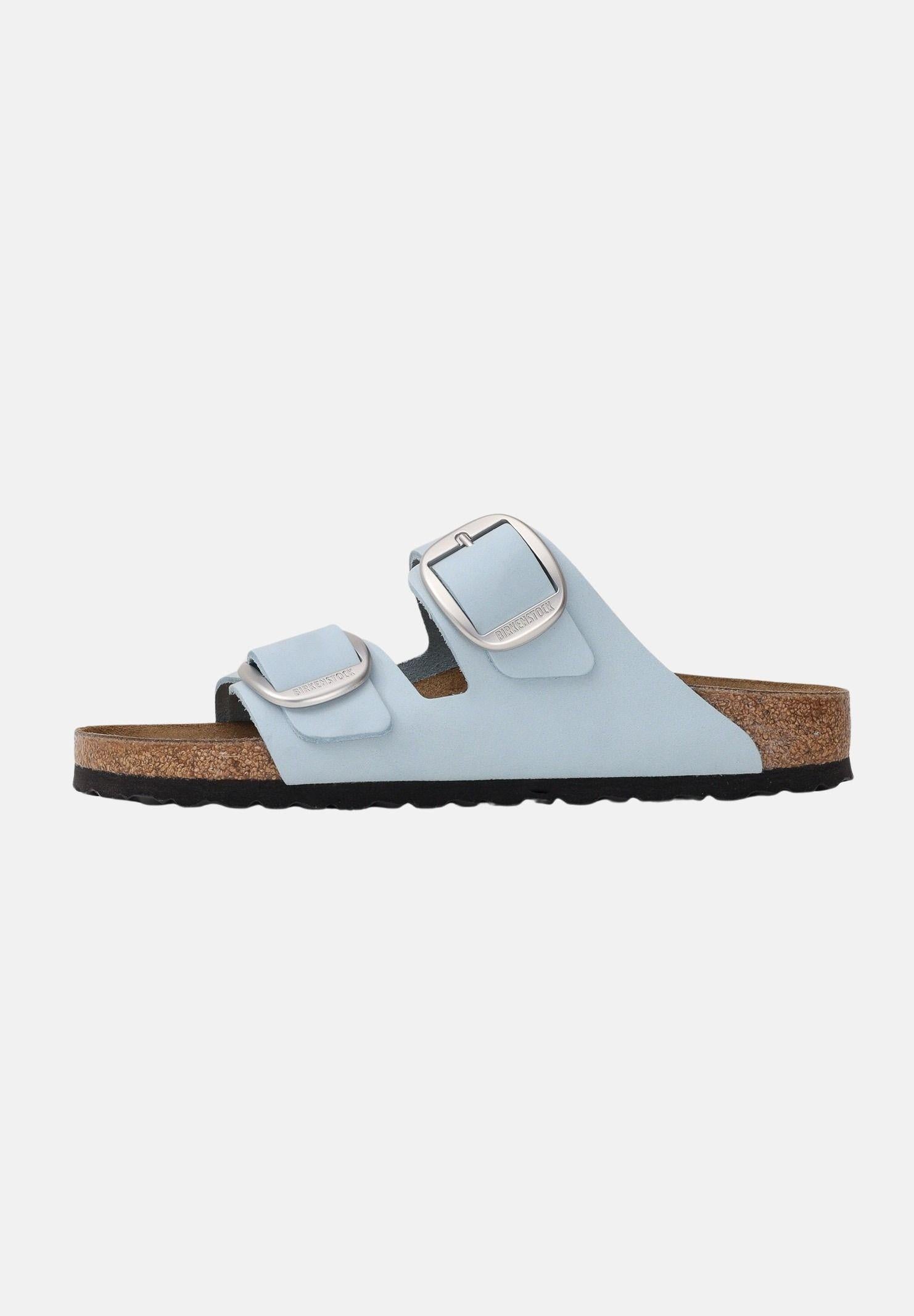 BIRKENSTOCK Ciabatte Arizona Big Buckle celesti da donna 1031860 . BIRKENSTOCK 