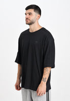 ADIDAS ORIGINALS T-shirt a manica corta Adicolor Oversized nera da uomo JY1398  ADIDAS ORIGINALS 