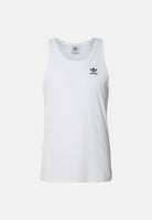 ADIDAS ORIGINALS Canotta Trefoil Essentials bianca da uomo IY7366 . ADIDAS ORIGINALS 