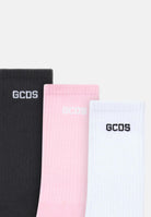 GCDS Calzini (3paia) multicolore da donna con logo A2EU3801UW4 09 GCDS 