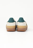 ADIDAS ORIGINALS Sneakers Gazelle Bold beige e verdi da donna ID7056 . ADIDAS ORIGINALS 