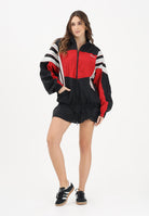 ADIDAS ORIGINALS Abito corto SANTIAGO WOVEN nero da donna KC9134 . ADIDAS ORIGINALS 