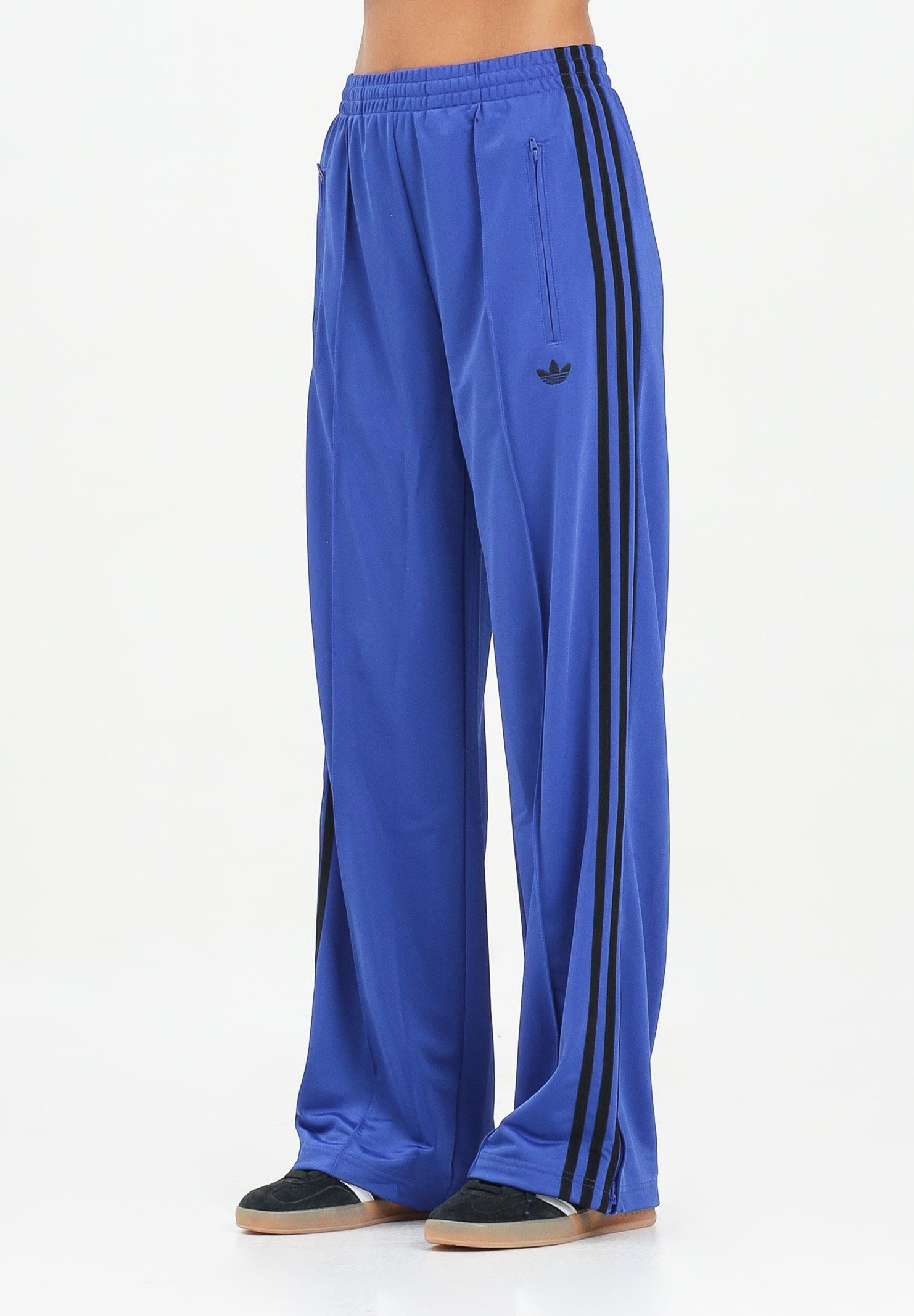 ADIDAS ORIGINALS Pantalone sportivo adicolor Classics Firebird blu e nero da donna JY2693  ADIDAS ORIGINALS 