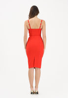 ELISABETTA FRANCHI Abito midi rosso da donna AB91861E2 H85 ELISABETTA FRANCHI 