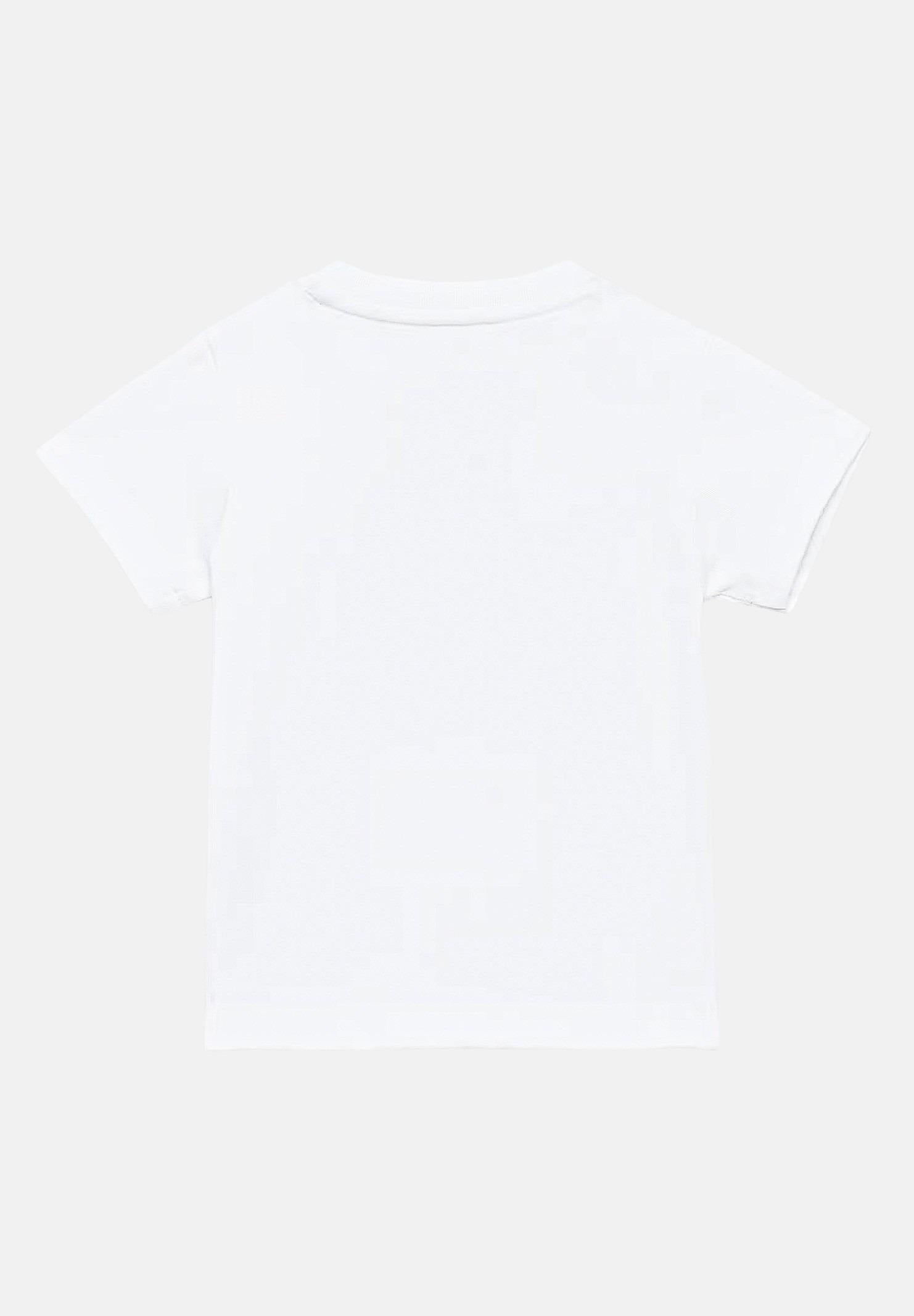 T-shirt Trefoil bianca per neonato JE0520  ADIDAS ORIGINALS 