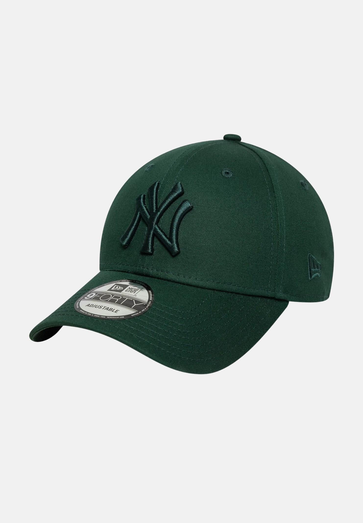 NEW ERA Cappello con visiera 9FORTY New York Yankees MLB League Essential verde per uomo e donna 60691395 . NEW ERA 