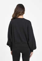 PUMA Felpa girocollo WARDROBE Essentials Oversized Crew nera da donna 629748 01 PUMA 