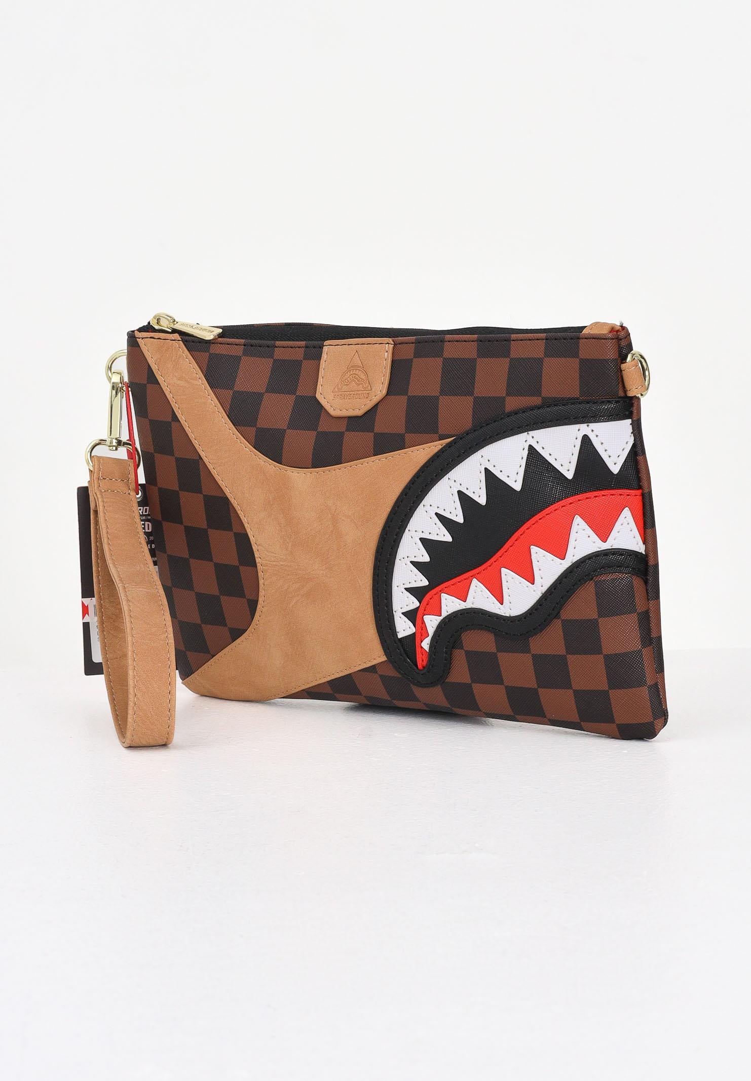 SPRAYGROUND Pochette HENNYVILLE CROSSOVER marrone da donna 910B7994NSZ  SPRAYGROUND 