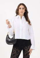 CALVIN KLEIN JEANS Camicia a manica lunga bianca da donna LV047C141GYAA . CALVIN KLEIN JEANS 