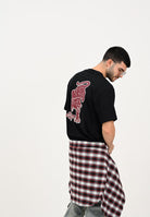 DICKIES GRAYSVILLE t-shirt a manica corta da uomo nera con stampa ed illustrazione sul retro DK0A87QQBLK1 . DIckies 