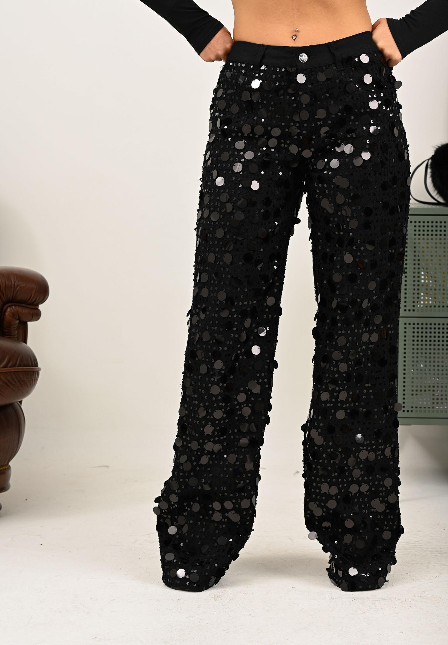 VICOLO Jeans Dalia nero da donna DF5092 VU VICOLO 