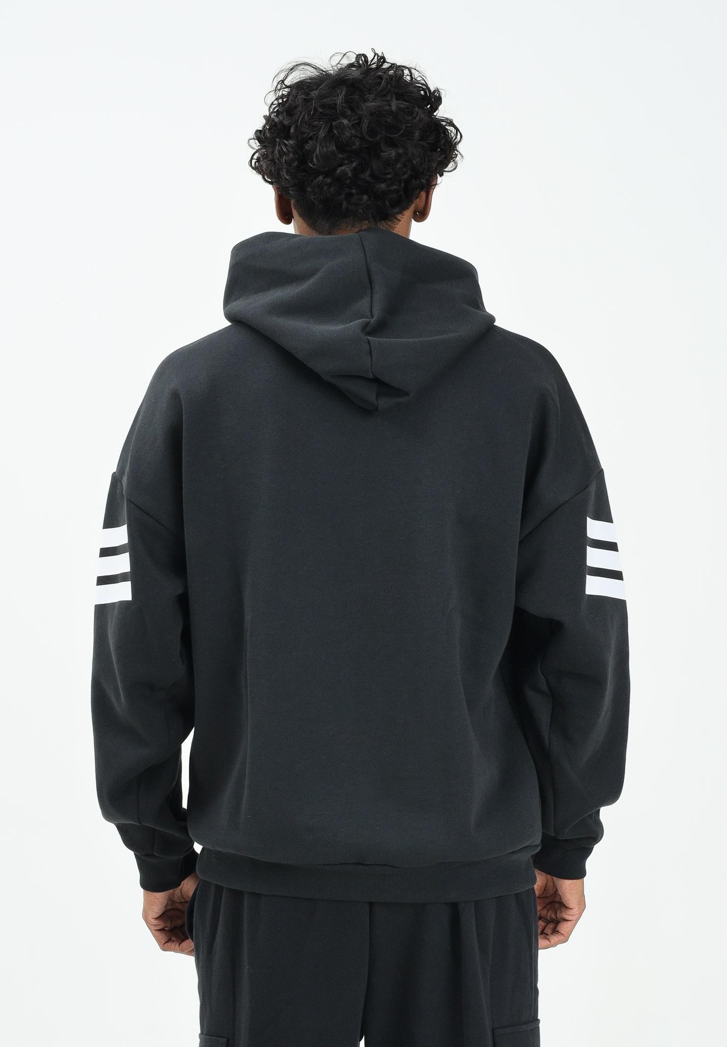 ADIDAS PERFORMANCE Felpa con cappuccio Future Icons 3-Stripes nera da uomo JD4838 . ADIDAS PERFORMANCE 