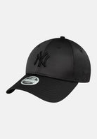 Cappello con visiera 9FORTY New York Yankees Satin nero da donna 60595368 . NEW ERA 