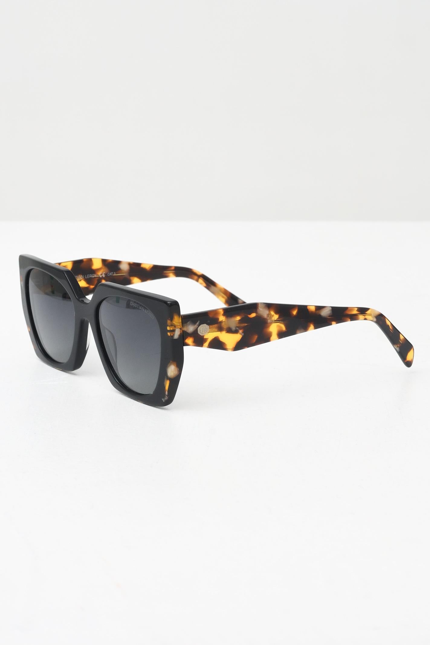 CRISTIAN LEROY Occhiali da sole tartarugati da donna 25068 01 CRISTIAN LEROY 
