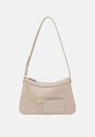 ARMANI EXCHANGE Borsa a spalla beige da donna con taschino XW001213AF22645 U6223 ARMANI EXCHANGE 