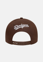 NEW ERA Cappello con visiera 9FORTY E-Frame LA Dodgers MLB Outline Script marrone per uomo e donna 60771811 . NEW ERA 