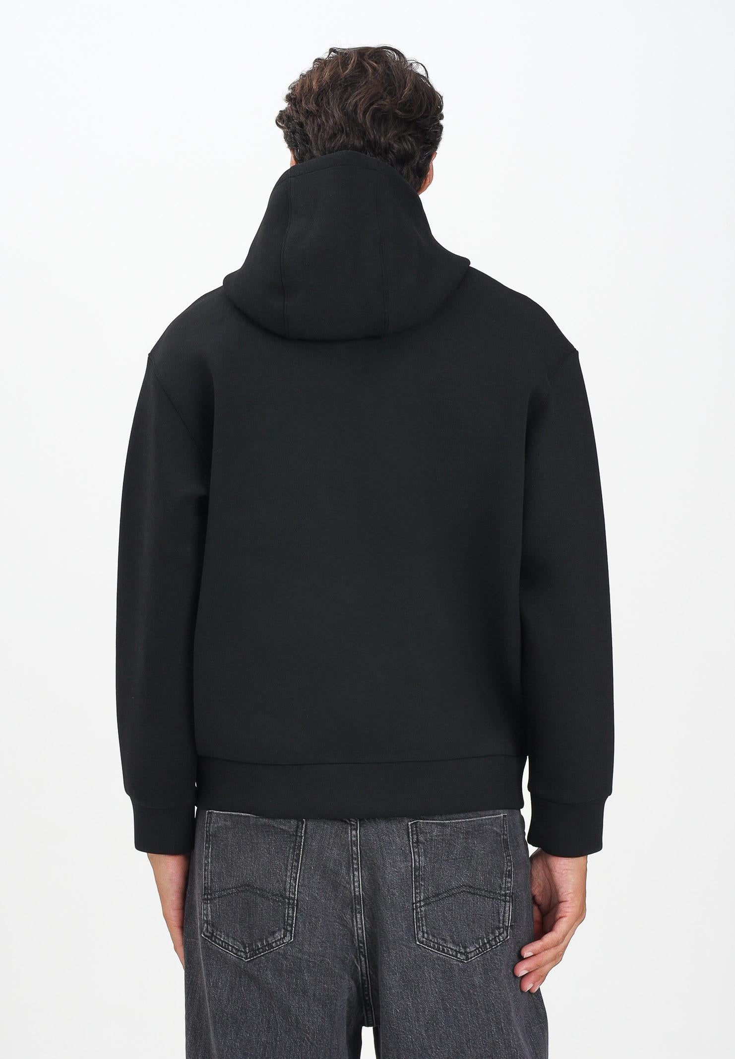ARMANI EXCHANGE Felpa con zip nera  da uomo XM001391AF18746 UC001 ARMANI EXCHANGE 