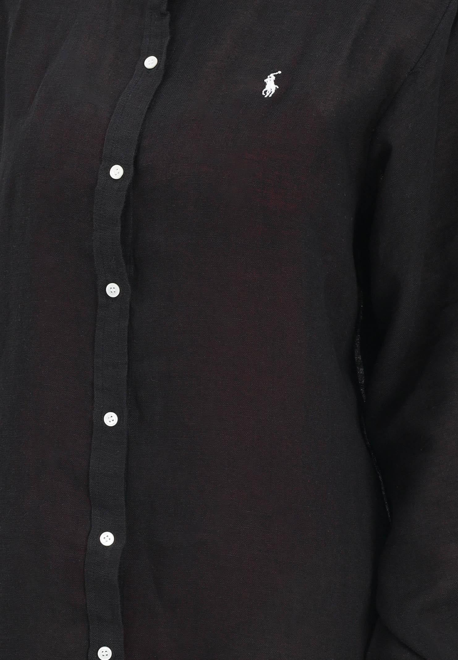 RALPH LAUREN Abito chemisier nero da donna 21564377 BL RALPH LAUREN 