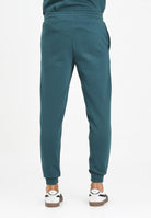 PUMA Pantalone sportivo Essentials con logo N. 1 bicolore verde petrolio da uomo 684713 75 PUMA 