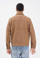 SELECTED HOMME Cappotto corto cammello da uomo 16098263 Chipmunk SELECTED HOMME 