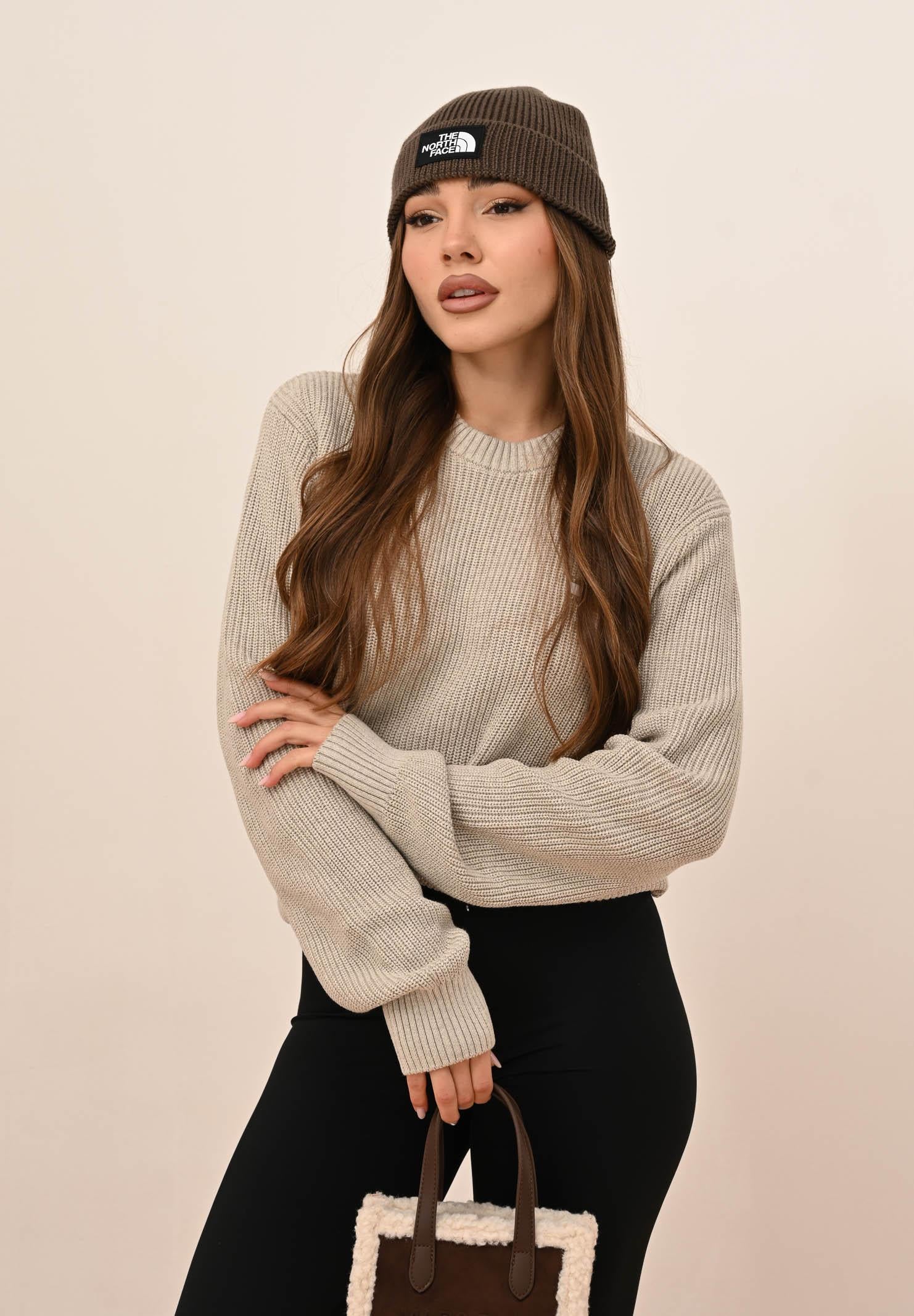 TOMMY JEANS Maglioncino girocollo beige da uomo con logo DM0DM21652AD2 . TOMMY JEANS 