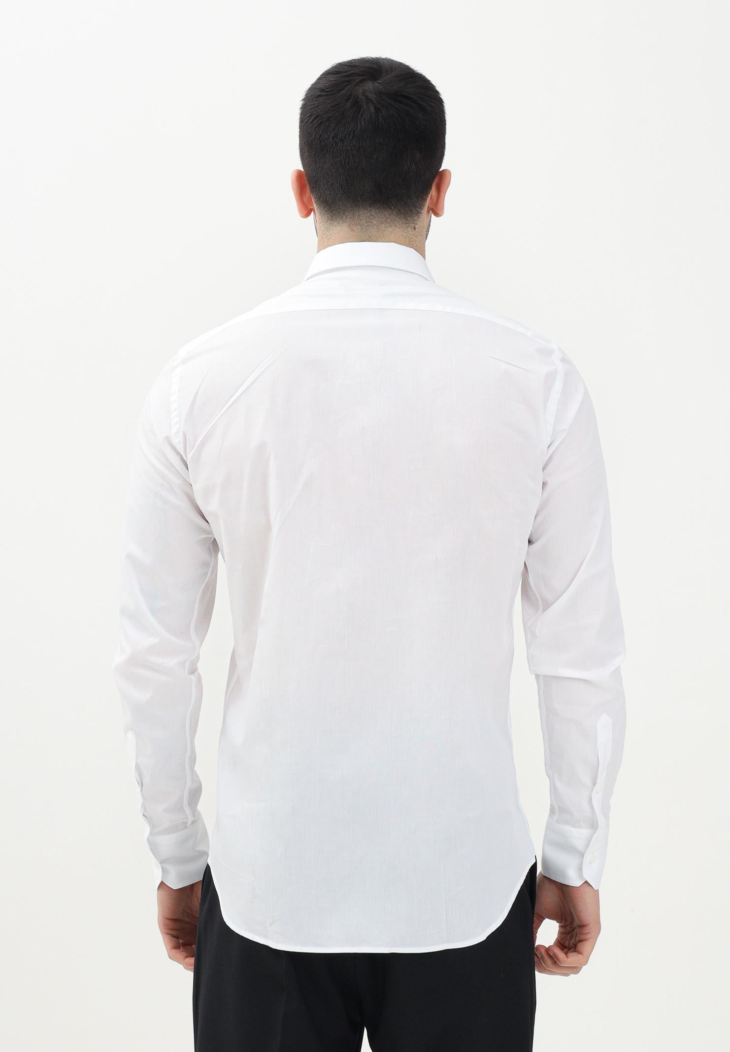 Camicia a manica lunga bianca da uomo CA2938 002 I'M BRIAN 