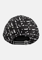 SPRAYGROUND Cappello con visiera nero per uomo e donna con stampa logata e iconico shark mouth SP15012BLK . SPRAYGROUND 