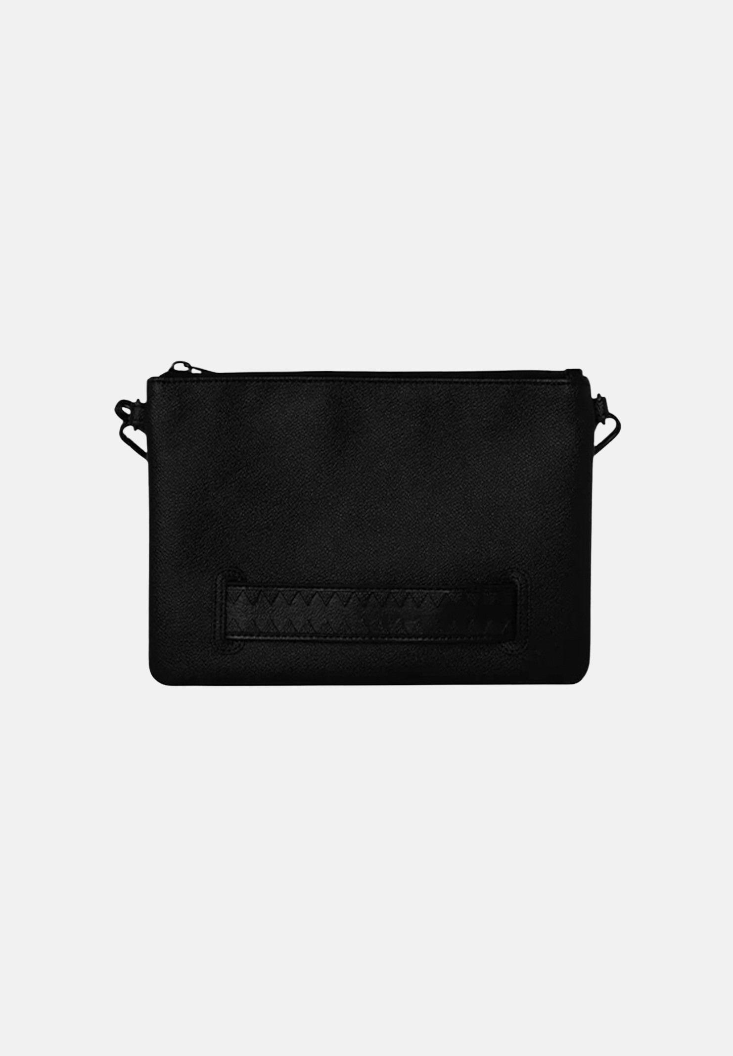 SPRAYGROUND Pochette GOLD BRICK LUX nera per uomo e donna 910B9044NSZ . SPRAYGROUND 