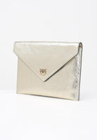 PINKO Pochette Flat Purse Handle oro da donna 104820A2OT ZZLQ PINKO 