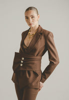 SANTAS Giacca ALLURE marrone da donna PV2622 NU SANTAS 