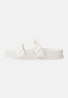 ARMANI EXCHANGE Ciabatte bianco panna da donna con logo XW002574AF22799 U0011 ARMANI EXCHANGE 