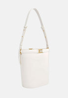 ELISABETTA FRANCHI Borsa a secchiello burro da donna BS16A61E2 193 ELISABETTA FRANCHI 
