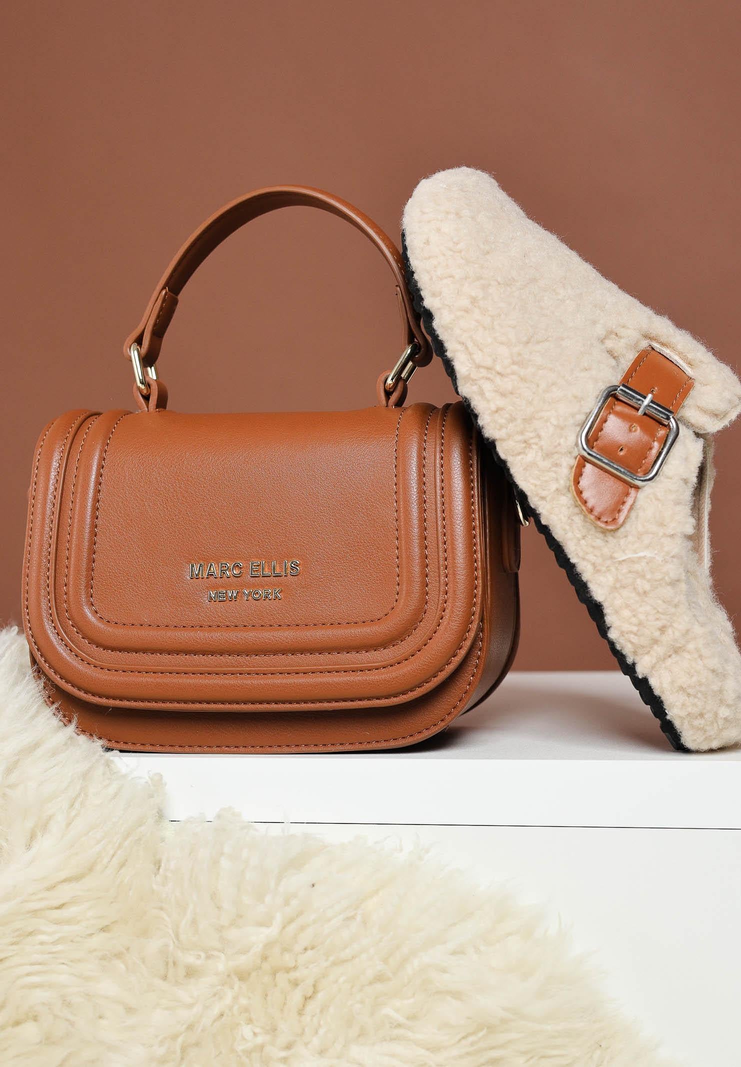 ONLY Ciabatte beige da donna in shearling sintetico 15356312 Sand ONLY 