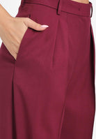 SIMONA CORSELLINI Pantalone elegante bordeaux da donna A25CPPA01202-C00201 V0741 SIMONA CORSELLINI 