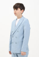 I'M BRIAN Giacca azzurro polvere da bambino GIA3220J POL I'M BRIAN 