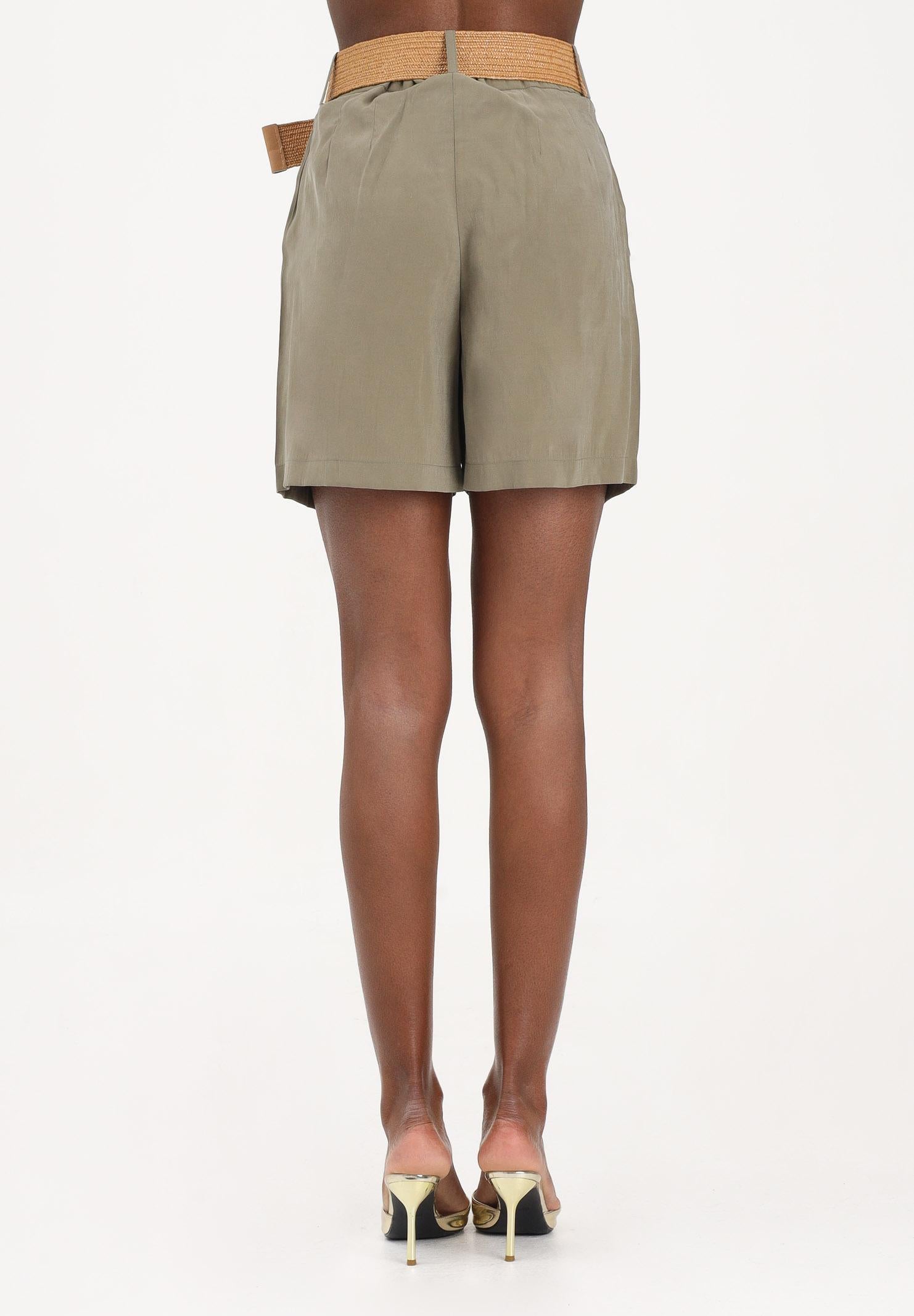 ONLY Shorts verde da donna con cintura 15370298 ME ONLY 