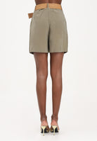 ONLY Shorts verde da donna con cintura 15370298 ME ONLY 