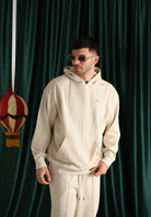 PUMA Felpa con cappuccio PUMA Class panna da uomo 688026 87 PUMA 