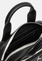 CALVIN KLEIN borsa mini a tracolla Contrast CK Mini Bauletto Bag, Black nero donna. LV04F1257G UB1 CALVIN KLEIN 