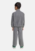 ADIDAS ORIGINALS Completo Denim Crew grigio per bambino e bambina JY3546  ADIDAS ORIGINALS 