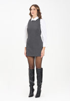 PINKO Tuta corta grigia da donna 106077A2ZT I90 PINKO 