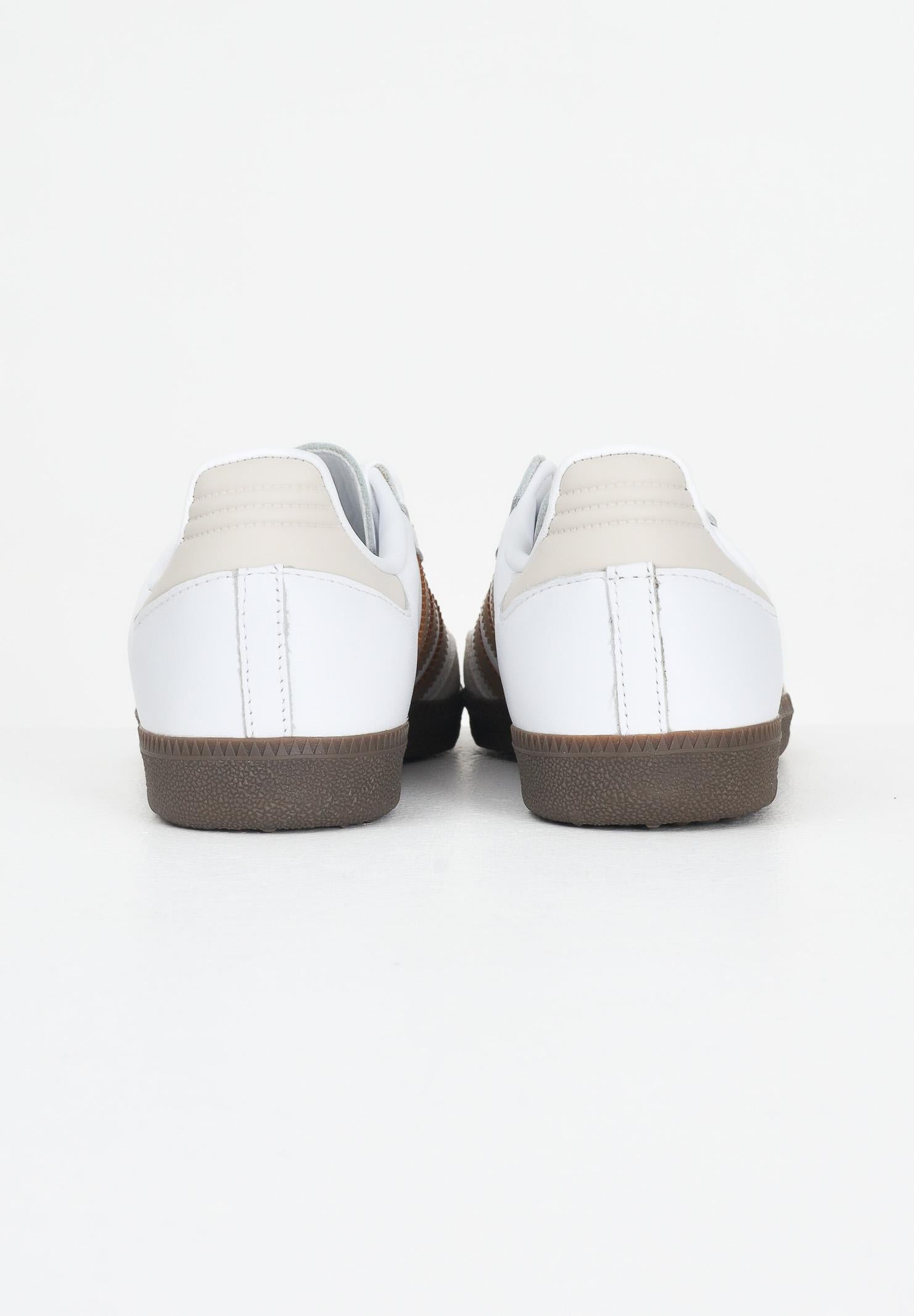 ADIDAS ORIGINALS Sneakers Samba bianche e beige da uomo JR0912 . ADIDAS ORIGINALS 
