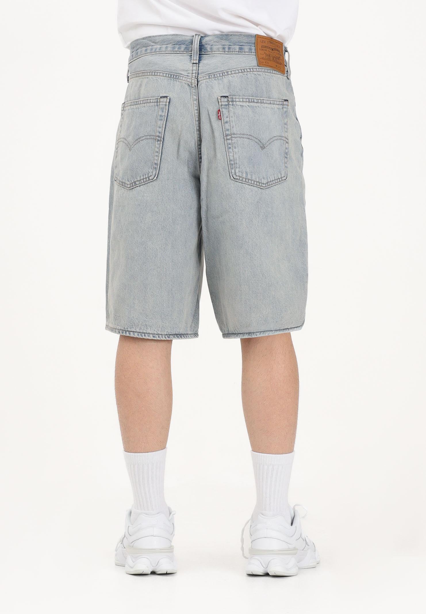 LEVI'S Shorts 478™ Baggy in denim chiaro sabbiato da uomo 001JM-0013 . LEVI'S® 